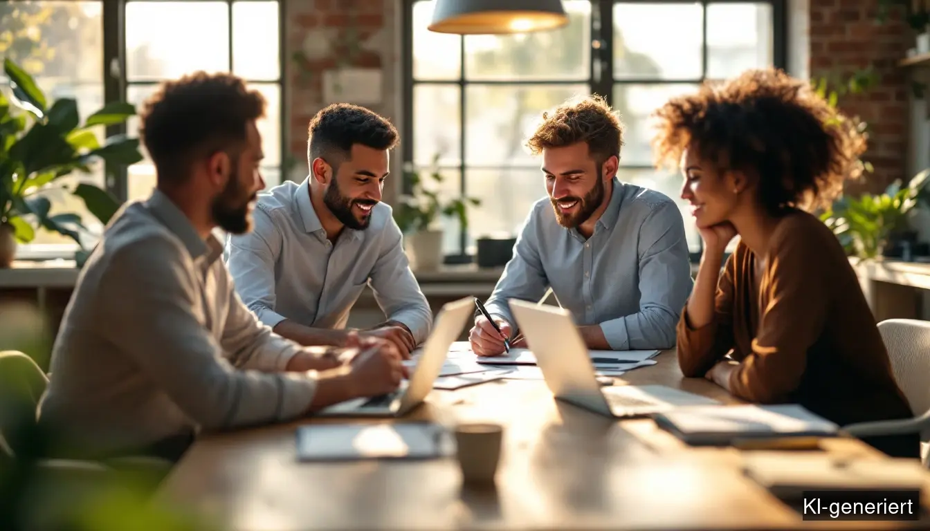 Das Expertennetzwerk der Web-Strategen bei der Zusammenarbeit